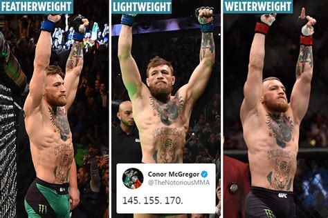 conor mcgregor shows off incredible body transformation ahead of ufc return putting on nearly