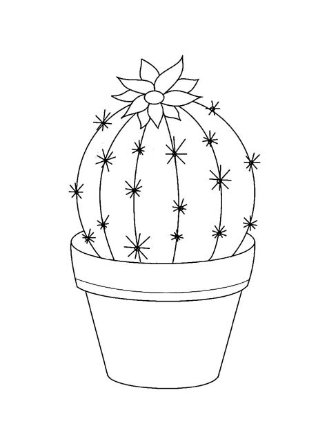 Cactus Coloring Pages 100 Coloring Pages To Print For Free