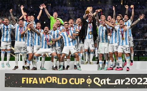 Messi Holding The World Cup Trophy Best Images Of Argentina Becoming