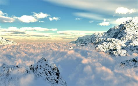 Clouds Pictures Snow Mountain Hd Desktop Wallpapers 4k Hd