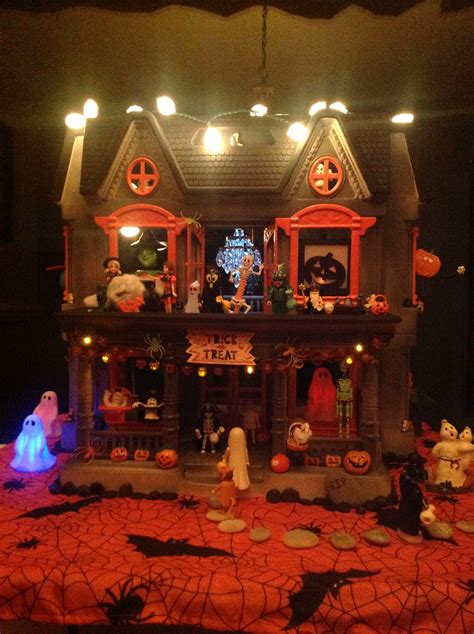 Halloween Dollhouse Old Dollhouse Into Halloween Haunted House