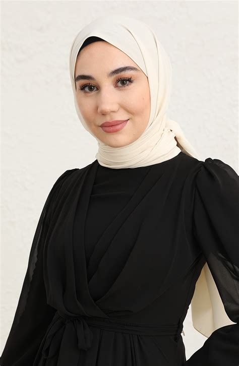 black hijab evening dress 5796 04 sefamerve