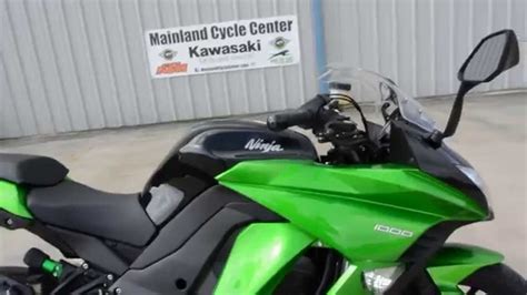 Sale 9999 2015 Kawasaki Ninja 1000 Abs Overview And Review Youtube