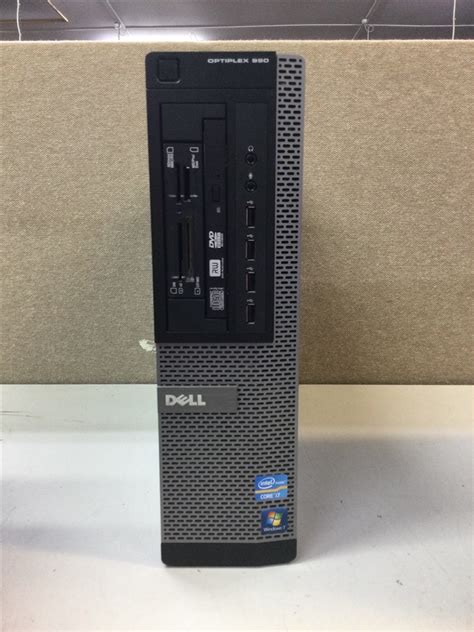 Dell Optiplex 990 Mini Tower Pc Appears To Function
