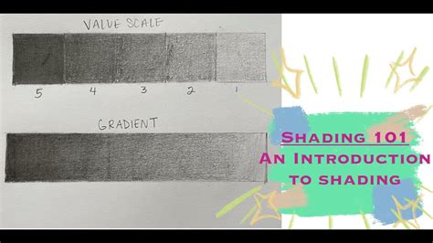 Shading 101 How To Shade A Value Scale And Gradient Mrs Bejaranos