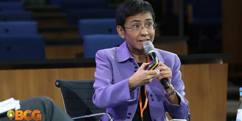 Maria Ressa The First Filipino Nobel Peace Prize Winner Bcg