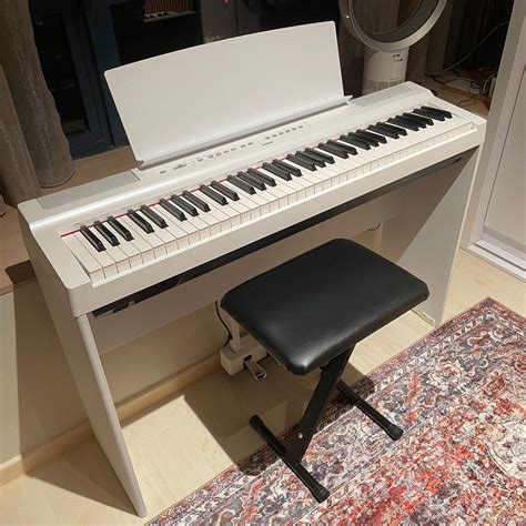 Yamaha P 121 Digital Piano White Hobbies And Toys Music And Media