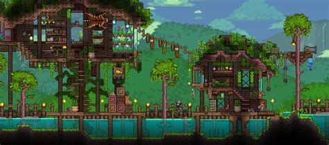 2 I Added A Second House To My New Jungle Village Terraria