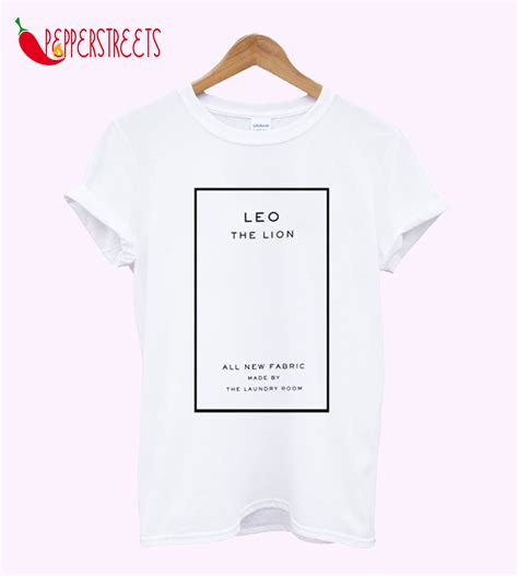 Zodiac Leo The Lion T Shirt
