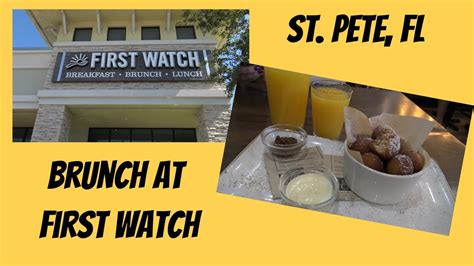Petersburg is a city in florida with a population of 259,041. Brunch at First Watch in St. Petersburg, FL - A Review ...