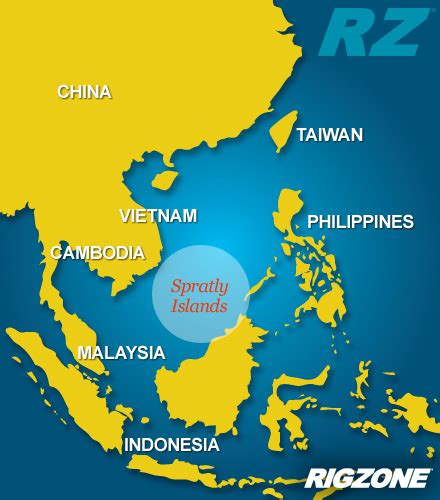 Philippines Map And Neighboring Countries