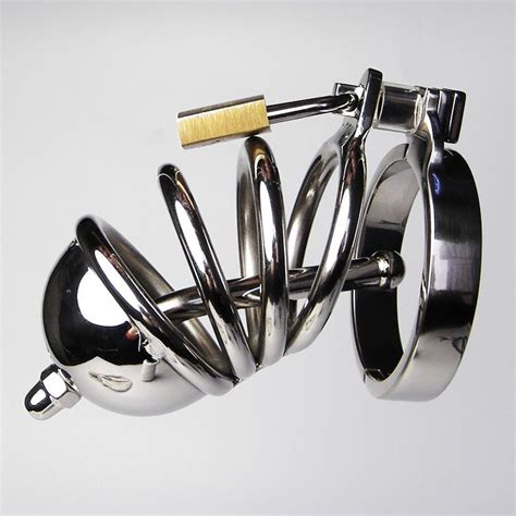 Male Chastity Belt Male Stainless Steel Chastity Devices With