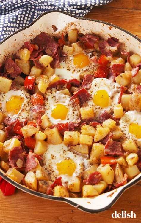 Corned beef hash panning the globe salt, carrots, olive oil, zucchini, eggs, yellow onion, boiling potatoes and 4 more corned beef hash fox valley foodie yukon gold potatoes, onion, eggs, pepper, oil, corned beef, cooking oil and 1 more Corned Beef Hash and Eggs | Recipe (With images) | Corned ...