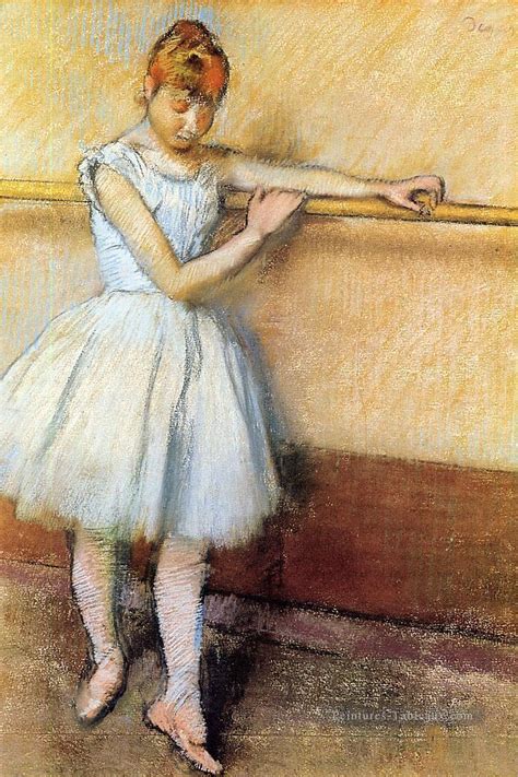 Danseuse à La Barre Edgar Degas Vers 1880 Impressionnisme Danseuse De