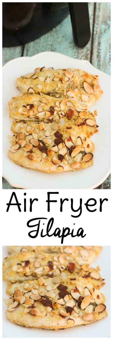 Combine spices and herbs in a small bowl; Air Fryer Tilapia Almondine Recipe {Gluten Free, Paleo}
