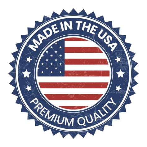 Made In Usa Badge Made In The Usa Emblem American Flag Made In Usa