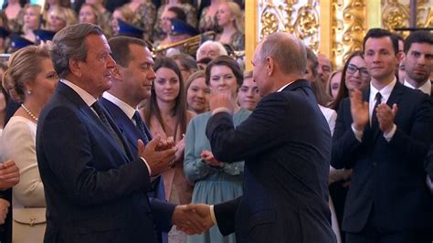 Vladimir Putin Sworn In As Russian President For Fourth Term World News Sky News