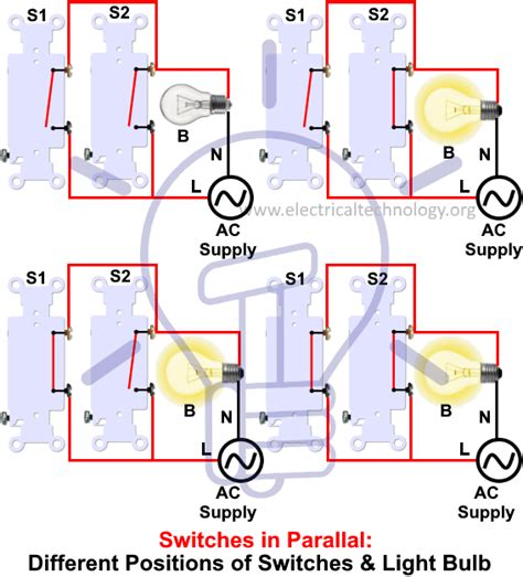 How To Wire Switches In Parallel Electrical Technology Wire Switch