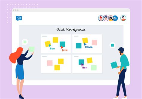 Sprint Retrospective Free Template Conceptboard