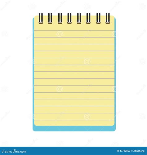 Notepad Notebook Pad Novel Solid Icon Infographics 5 Steps