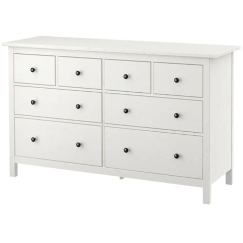 Ikea 8 Drawer Dresser White Stain 228526173834