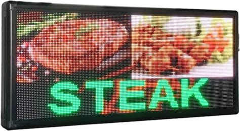 Advertising Digital Board Led Monument Signs P6 Rgb Outdoor Programmable
