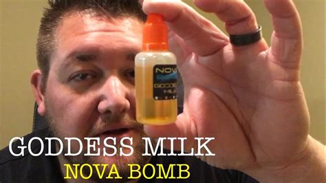 Goddess Milk By Nova Bomb Thirsty Thursday E Juice Review Youtube