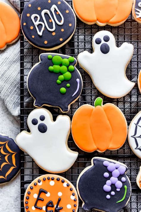 Halloween Sugar Cookies Recipe Emily May