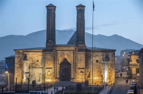 Maybe you would like to learn more about one of these? Çifte Minareli Medrese (Erzurum) | North facade at dusk ...