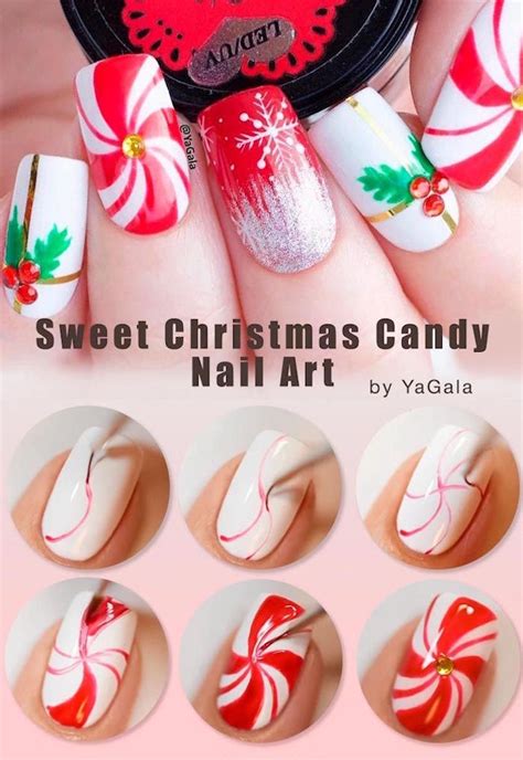 In this video i show how to do diy christmas nails at home. 1001+ ideas for Cute Christmas Nail Designs For 2020
