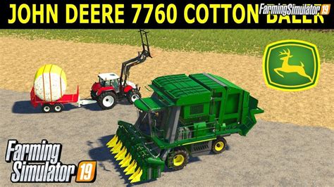 John Deere Cotton Baler V For FS Farming Simulator