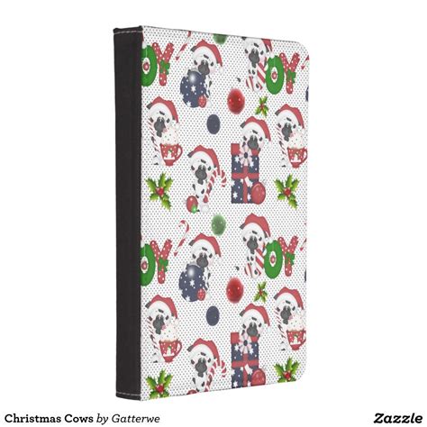 Christmas Cows Kindle Touch Case Case Ipad Case Cow