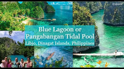 Blue Lagoon Pangabangan Tidal Pool Dinagat Island Tourist Spot Zjee01 Youtube