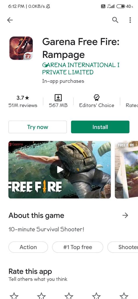 Free fire is the ultimate survival shooter game available on mobile. Free Fire: How to install Free Fire game