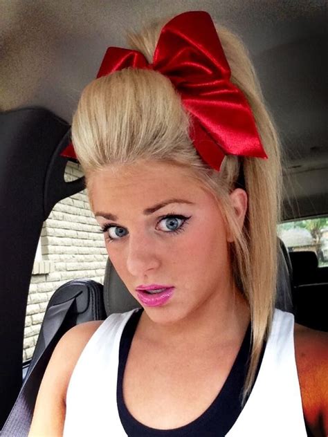Cheerleading hairstyles for black hair. The Higher The Hair The Closer To Heaven | Cheer hair ...