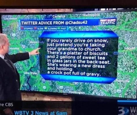 Advice For Driving In The Snow On A North Carolina News Channel Snow