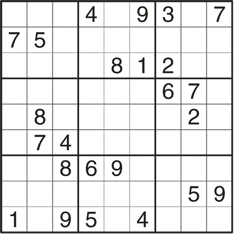Free Sudoku Puzzle Hard 012 Free Sudoku Puzzles 5 Best Images Of