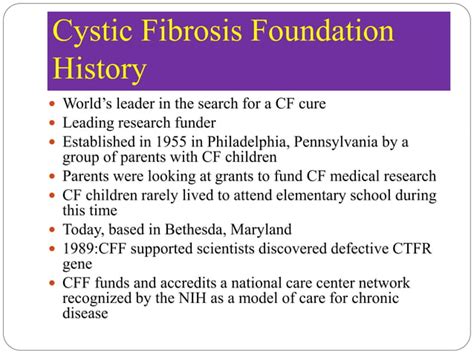 Cystic Fibrosis Foundation