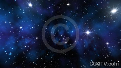 Stars And Space Animated Background