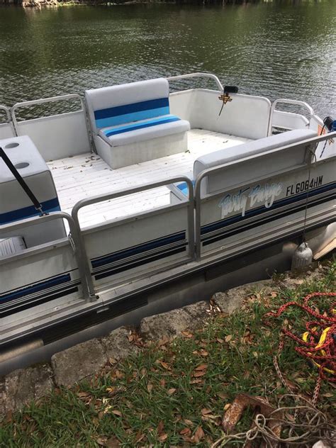 21 Sun Tracker Pontoon Boat For Sale In Tampa Fl Offerup