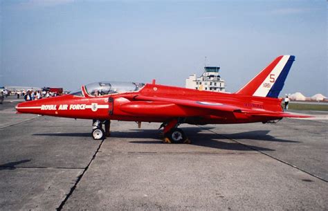 1963 Folland Gnat T1 Xr540 Royal Air Force Red Arrows Rnas