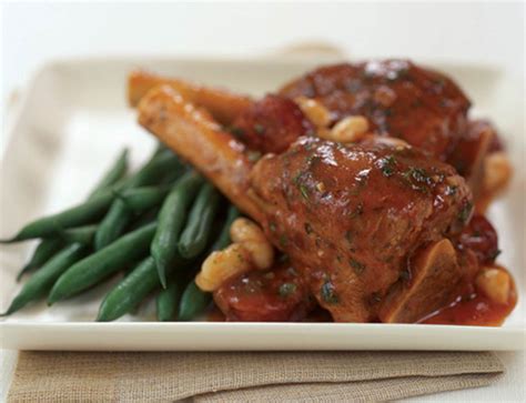 Slow Simmered Lamb Shanks With Chorizo Jack Purcell Meats