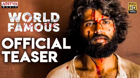 Official World Famous Lover Teaser Vijay Deverakonda Raashi Khanna