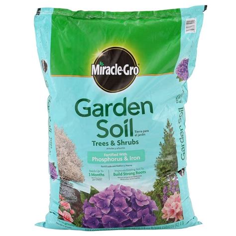 Miracle Gro 15 Cu Ft Garden Soil For Trees And Shrubs 73359430 The