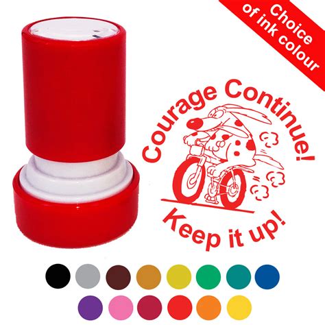 teacher stamps courage continue french language school stamps free delivery