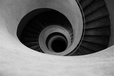 Black And White Spiral Staircase · Free Stock Photo