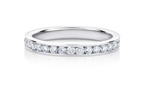 Princess Baguette Cut Diamond Channel Set Wedding Ring Andrew Mazzone