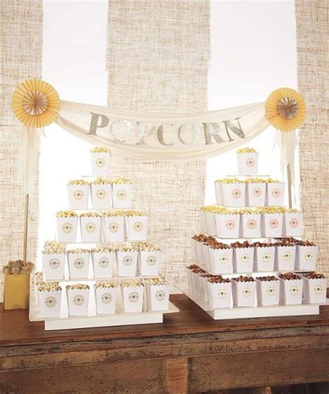 26 Exciting Popcorn Bar Ideas For Your Wedding Weddingomania