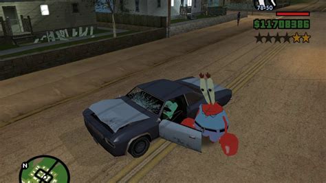 Gta San Andreas Busted By Mr Krabs Youtube