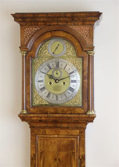 Antique London Walnut Longcase Clock C1725